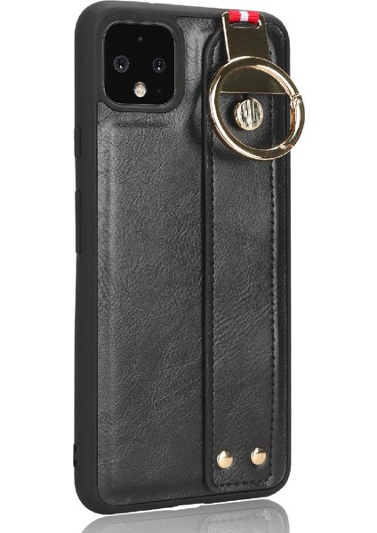 Google Pixel 4 Uyumluluk Premium Pu Deri Kolaylık Bilek Için Kılıf (Yurt Dışından)