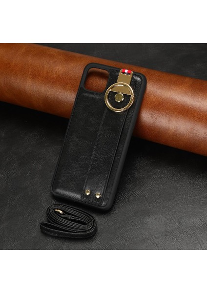 Google Pixel 4 Uyumluluk Premium Pu Deri Kolaylık Bilek Için Kılıf (Yurt Dışından)