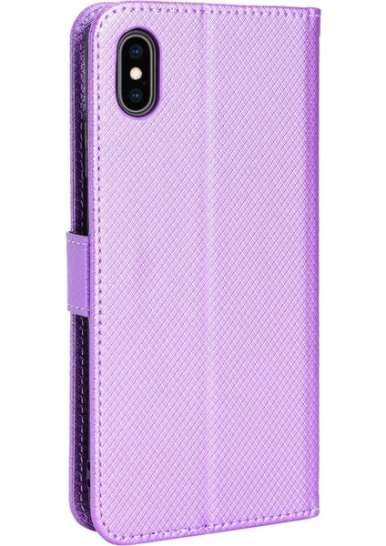 IPhone X/xs Kickstand Kart Tutucu Manyetik Cüzdan Kapağı Için Kılıf (Yurt Dışından)
