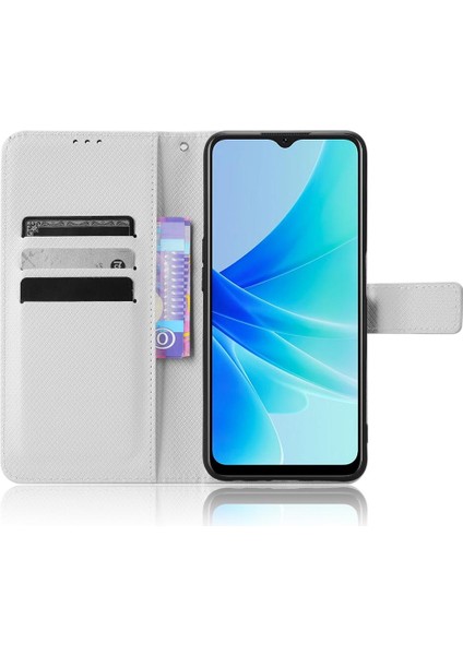 YH Market Oppo A57 4g Kapak Için Kılıf Kickstand Manyetik Cüzdan Kart Tutucu (Yurt Dışından)