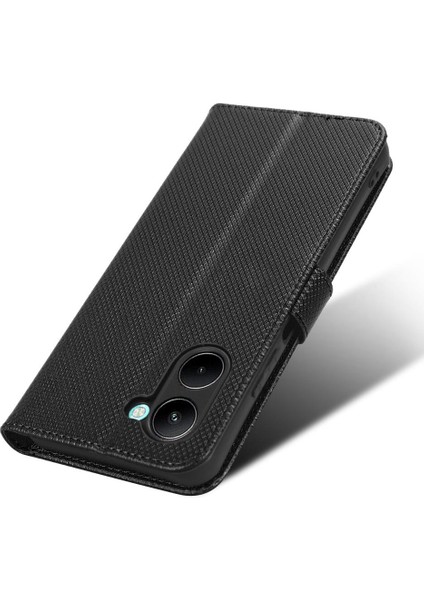 Realme C33 4g Kart Tutucu Kapak Kickstand Manyetik Cüzdan Için Kılıf (Yurt Dışından)