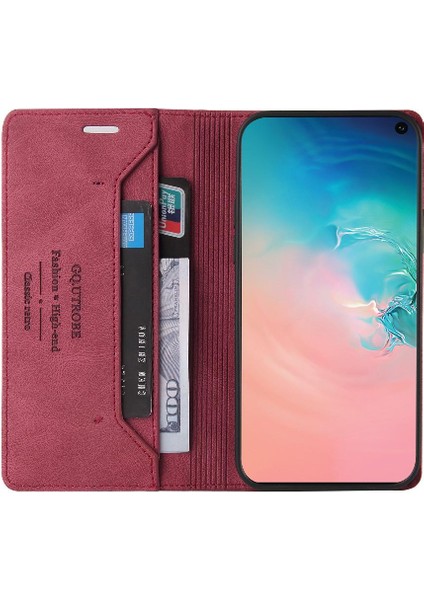 Samsung Galaxy S10 Artı Iki Kart Yuvaları Kickstand Premium Deri (Yurt Dışından) fırsatları