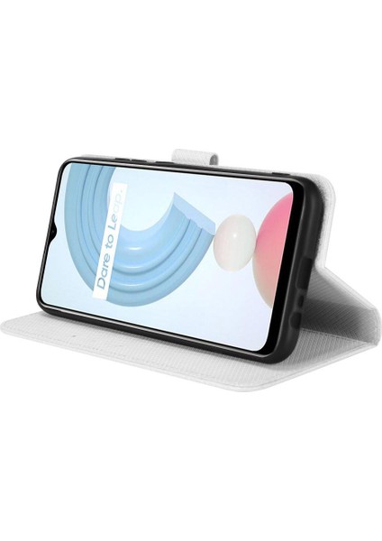 Realme C21Y/C25Y Manyetik Cüzdan Kart Tutucu Kapak Kickstand Için Kılıf (Yurt Dışından) fırsatları
