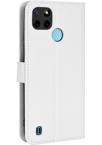 Realme C21Y/C25Y Manyetik Cüzdan Kart Tutucu Kapak Kickstand Için Kılıf (Yurt Dışından) indirimleri