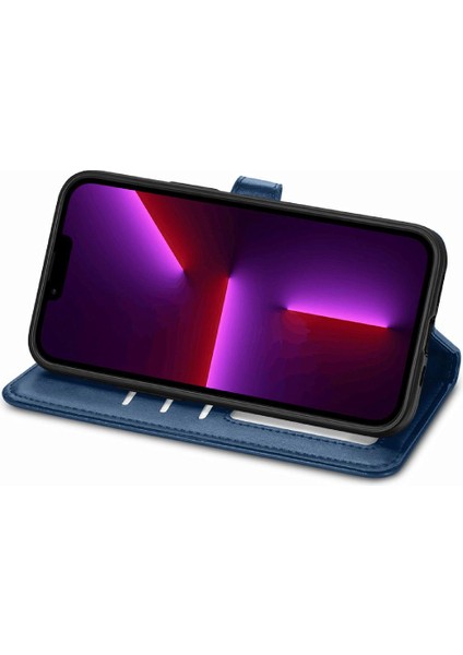 IPhone 13 Için Kılıf Pro Max Cüzdan Fonksiyonu Moda Tasarımı Zarif Flip (Yurt Dışından)