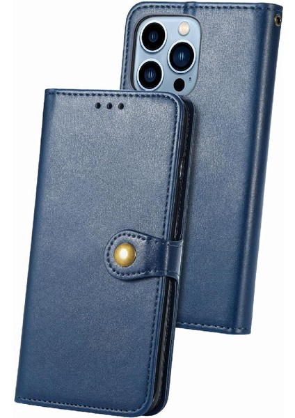 IPhone 13 Için Kılıf Pro Max Cüzdan Fonksiyonu Moda Tasarımı Zarif Flip (Yurt Dışından)
