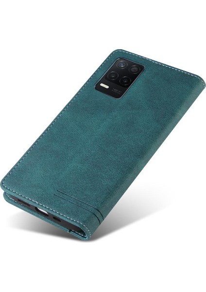 Realme 8 5G/V13 5g Premium Deri Kickstand Premium Deri Kılıf (Yurt Dışından) indirimleri