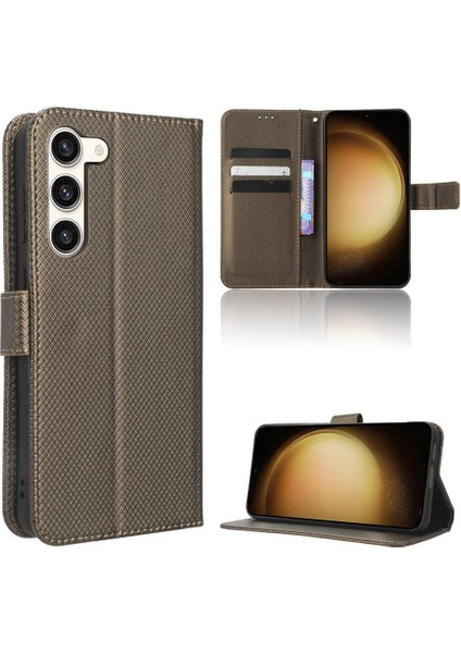 Samsung Galaxy S23 Artı 5g Kapak Manyetik Cüzdan Kickstand Kart (Yurt Dışından)