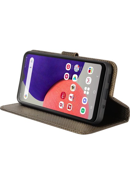Samsung Galaxy A22 5g Için Kılıf Kapak Manyetik Cüzdan Kart Tutucu Kickstand (Yurt Dışından) indirimleri