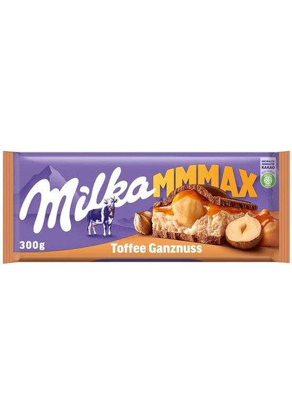 Mmmax Wholenut Caramel 300 gr Bütün Fındıklı Karamelli Ithal