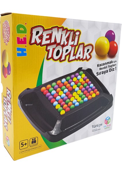 Hobi Eğlence Dünyası Renkli Toplar Eğlenceli Strateji Oyunu