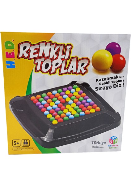 Hobi Eğlence Dünyası Renkli Toplar Eğlenceli Strateji Oyunu