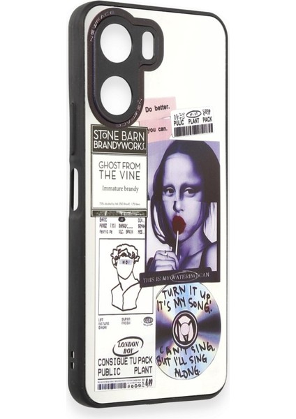 Vivo Y16 Kılıf Mirror Desenli Kapak
