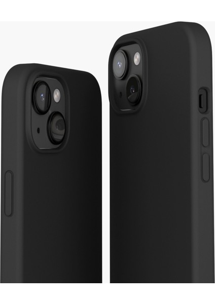 iPhone 15 Plus Için Manyetik Silikon Kılıf - Siyah fiyatları