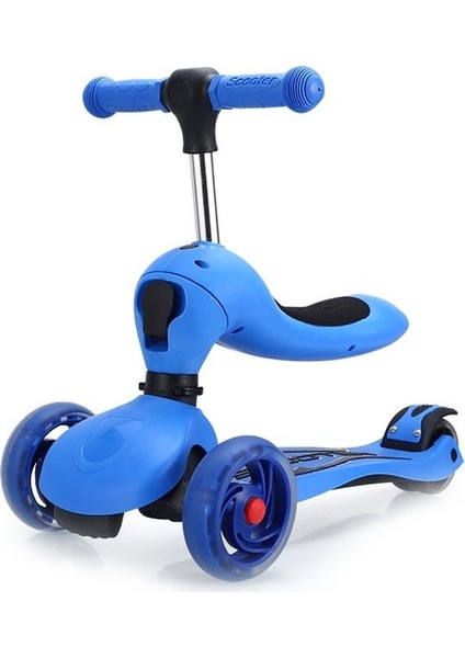 Buyfun 4 Tekerlekli Oturan Çocuk Scooter (Yurt Dışından)