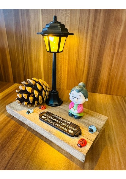 Anneler Günü Dekoratif Rengarenk LED Işıklı Sarı ve Beyaz Gece Lambası fiyatları