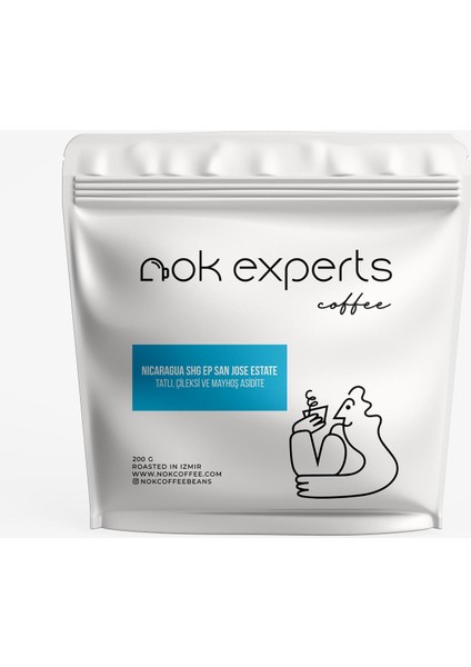 Nok Coffee Experts Nicaragua Shg Ep S Moka Pot 200 gr