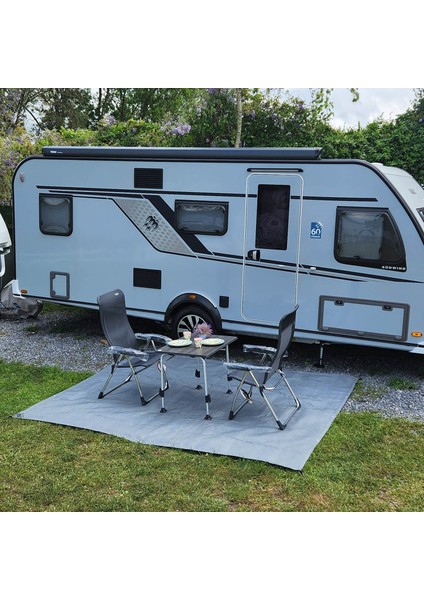 Jüt 600 x 250 cm Kalın Örgü 330 gr M² Karavan Zemin Halısı