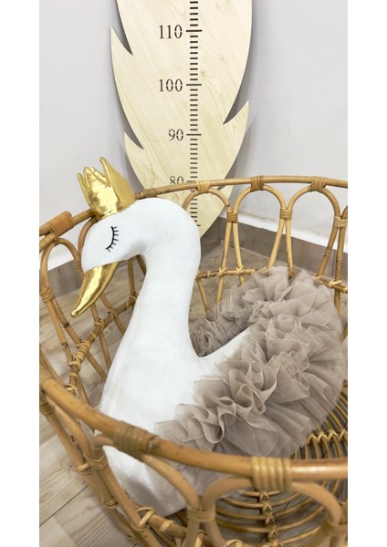 Kuğu Tüllü Yastık