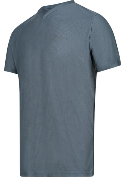 Elba V Yaka Antrasit T-Shirt