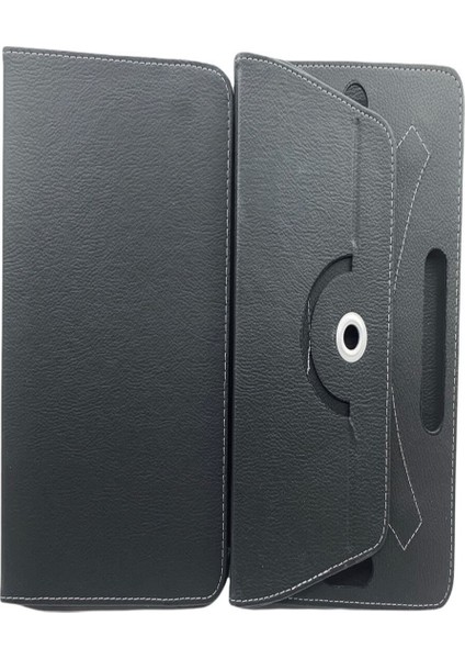Vorcom Sx Pro 64GB 10.1 Inch Uyumlu Deri Tablet Kılıf Sıtandlı 360° Dönebilen