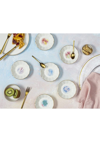 Cosmos 6lı Çay Tabağı 11CM
