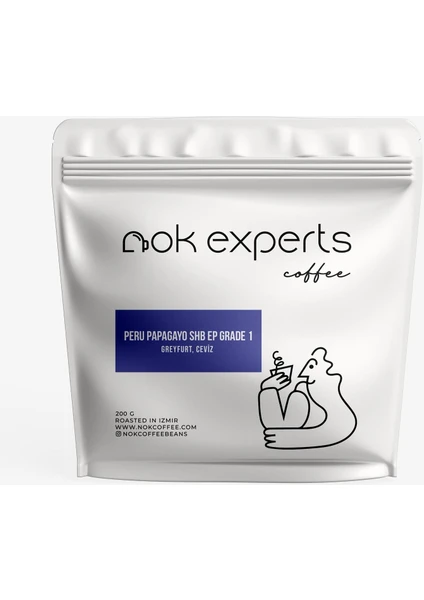 Nok Coffee Experts Peru Papagayo Shb Ep Grade 1