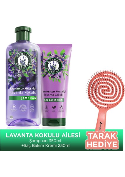 Herbal Essences Herbal Es Kabarıklık Ön Lav Koku Bakım KREM250ML+ŞAMP350ML