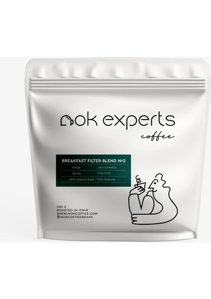 Nok Coffee Experts Breakfast Filter Blend №2 200 gr