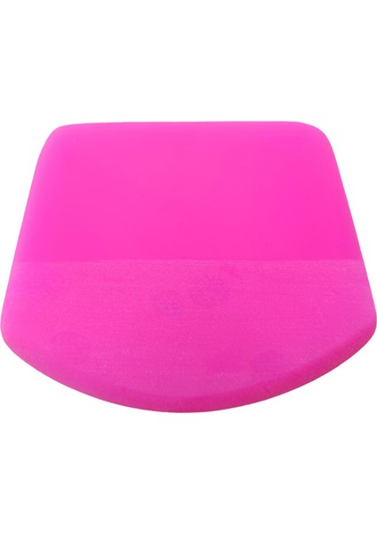 Ppf/tph Silikon Çekçek Ragle Cam Filmi Çekme Uygulama Aparatı Oval Pembe 9.4x7.4cm