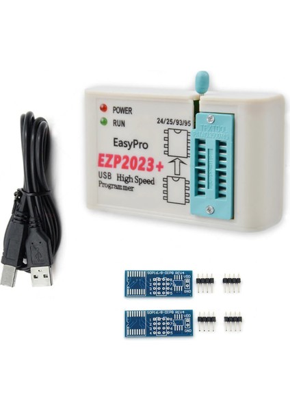 EZP2023+ USB Eeprom Flash Bios Programlayıcı 24 25 26 93 95 Serisi Spı Anakart Harddisk