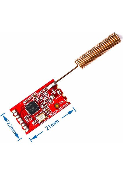 CC1101 433MHZ Kablosuz Haberleşme Modülü Spı 1000 Metre Rf Alıcı Verici Transceiver