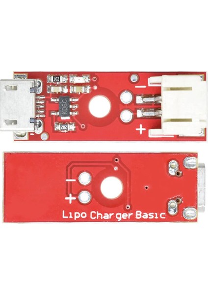 MCP73831 Lipo Lityum Li-Ion Pil Batarya Şarj Modülü 3.7V 500MA