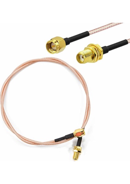 RG316 100CM Erkek Dişi Sma Kablo 1 Metre Rf Uzatma Kablosu 50 Ohm 0-6ghz Koeksiyel Wifi Gsm Gprs indirimleri