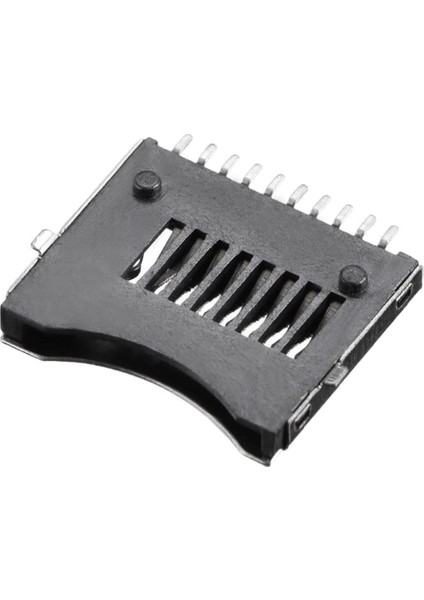 Micro Sd Kart Soketi Micro Sd Kart Soketi Hafıza Kartı Microsd Kart Bellek Yaylı Kart Algılayıcı 8+2 indirimleri