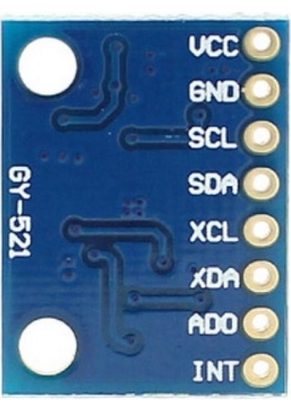 MPU-6050 6 Eksen Imu Sensör Modülü Ivme Ölçer Y-521 Gyro Accelometer