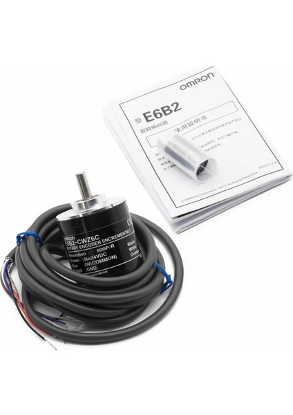 Omron E6B2-CWZ6C 500 Pals Optik Rotary Enkoder Dc 5V/24V Döner Encoder A B Z 3 Fazlı Motor