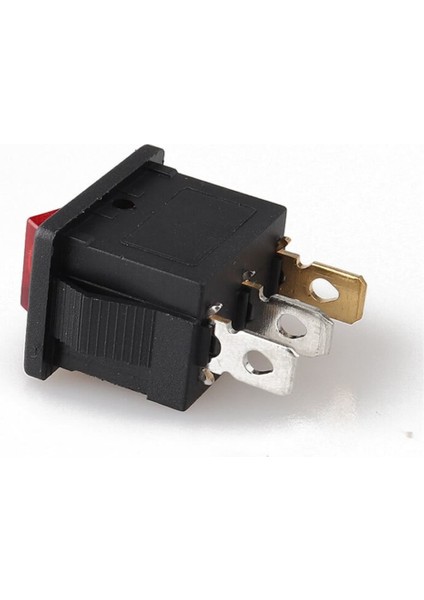 3 Pin Anahtar Ledli Kcd1 Rocker Switch Mini Buton On / Off 10A