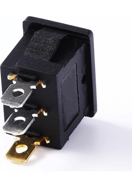 3 Pin Anahtar Ledli Kcd1 Rocker Switch Mini Buton On / Off 10A