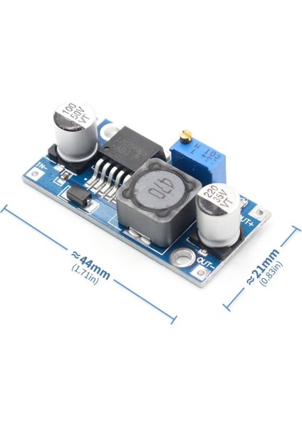 LM2596 35V 3A Güç Kaynağı Besleme Modülü Voltaj Düşürür Ayarlanabilir Dc Çevirici fırsatları