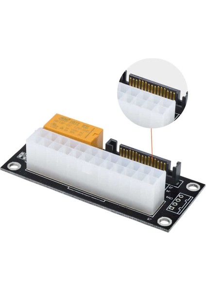 24 Pin To 4 Pin Sata 2 Atx Güç Kaynağı Birleştirici ADD2PSU Maden