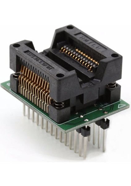 SOP28 SO28 To DIP28 Yaylı Adaptör Soket Eeprom Flash Programlayıcı Entegre Kolay Programlama