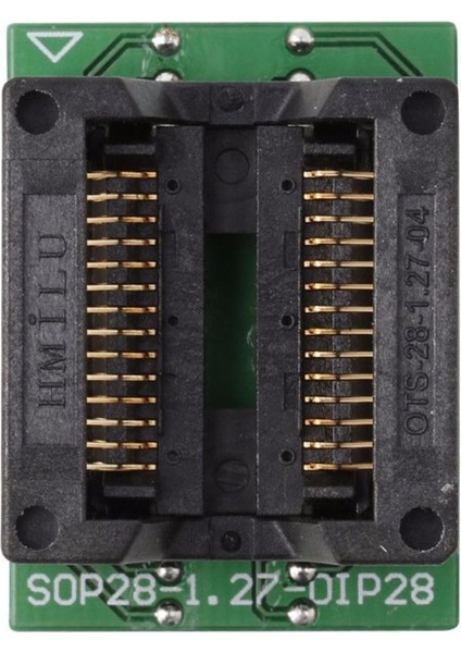 SOP28 SO28 To DIP28 Yaylı Adaptör Soket Eeprom Flash Programlayıcı Entegre Kolay Programlama indirimleri