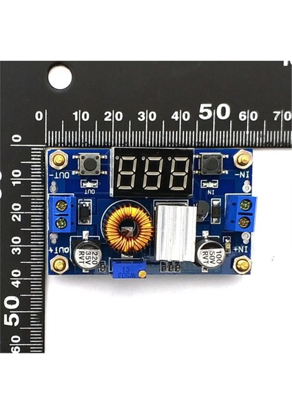 XL4015 Voltmetreli 5A Voltaj Düşürücü Ayarlanabilir Güç Kaynağı