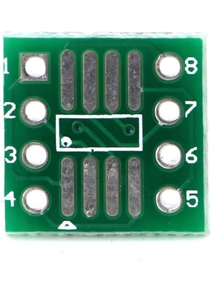 Ssop8 Sop8 Dıp8 Smd Çevirici Pcb Sop8 Ssop8 Tssop8 Ssop Tssop Msop Prototip Deney Kartı Fr4