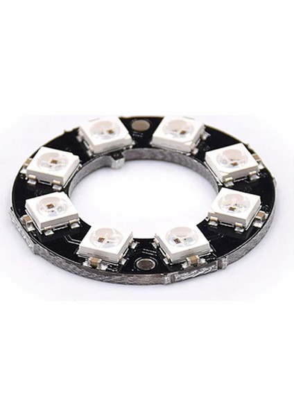 8 Bit Neopixel Halka Ring WS2812B 5050 Rgb LED Modül 5050 Adreslenebilir Lamba Kart Full Color Ekran