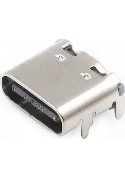 Type-C USB Soket 16 Pin Smd USB 3.1 Cep Tel Elektronik Cihaz USB Port Konnektör Şarj Soketi Dişi