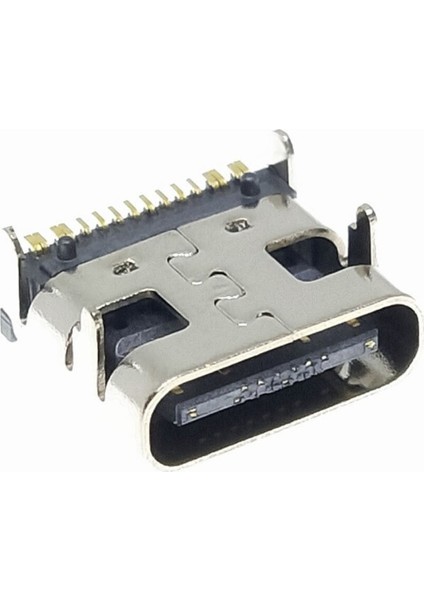 Type-C USB Soket 16 Pin Smd USB 3.1 Cep Tel Elektronik Cihaz USB Port Konnektör Şarj Soketi Dişi