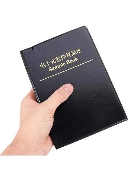4250 Parça Smd 0805 Direnç Seti Kitabı 1% Sample Book