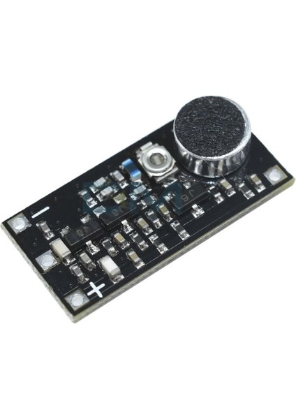 Mikrofonlu Fm Radyo Verici Modül 88-115MHZ Mini Kablosuz Ses Aktarım Kartı 100 Metre Dc 2V/9V
